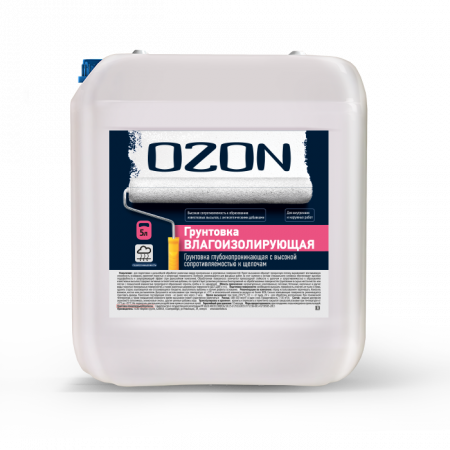 Грунтовка водоотталкивающая гидрофобизирующая OZON ВД-АК-015-5   обычная